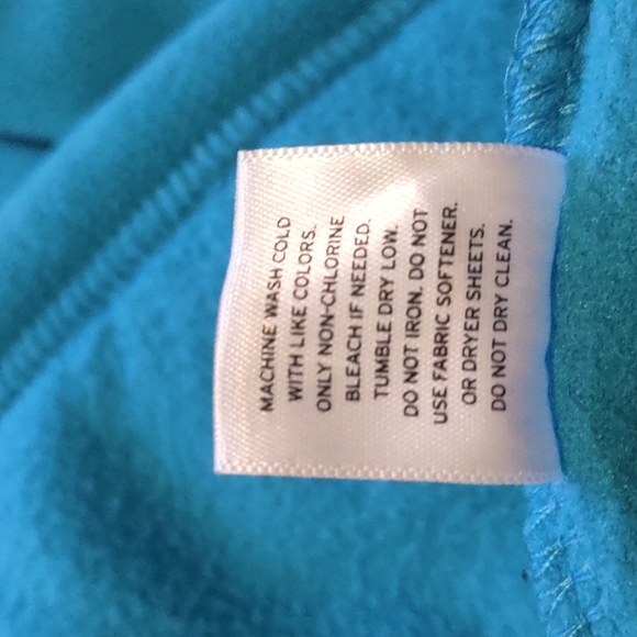 Z by Zella Hooded Polar Fleece Zip Front Jacket Size Large - Picture 7 of 11